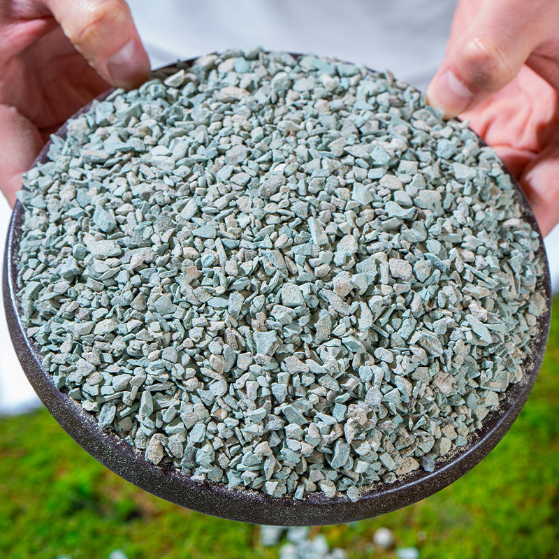 绿沸石多肉盆栽花盆红火山岩黑石蛭石鹿沼土五彩多肉土石头麦饭石