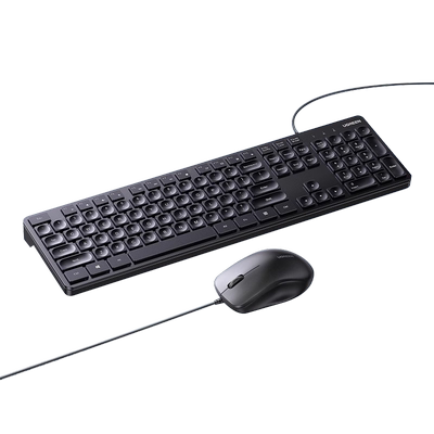 绿联键盘鼠标套装有线办公通用