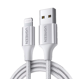 绿联适用苹果充电线mfi官方认证数据线iPhone14/13/12Promax11xr7plus8手机iPad短加长2米usb车载pd快充线器