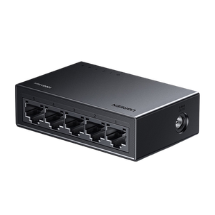 绿联5口全千兆交换机8口网络交换器1000M路由器一分四五八孔网线分线器以太网专业宽带家用网口扩展分流胶壳