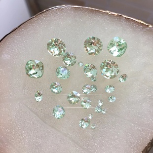 贵橄榄绿色238 奥钻1088尖底圆 正品 淡绿4470肥方4120蛋形 施