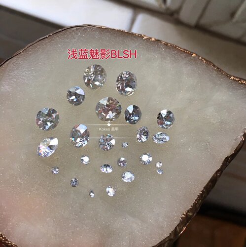 正品华子1088尖底圆钻蓝魅影BLSH