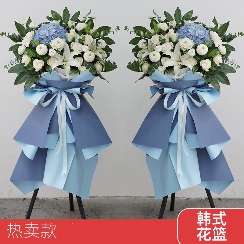 B徐州花店大麦鲜花开业花篮花泉区贾汪铜区便宜开张乔迁同城配送