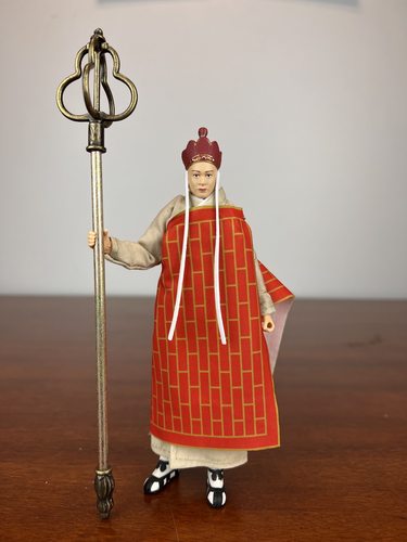 手办西游记三藏法师玄奘可动人偶
