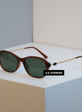 老钱风复古cindy同款墨镜高级感