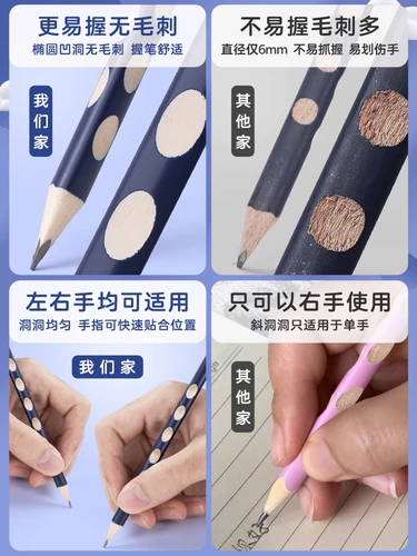 Карандаш для школьников для детского сада, детская треугольная каллиграфия для тренировок, комплект, подходит для начинающих, делается под заказ