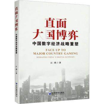 【现货】 直面大国博弈:中国数字经济战略重塑:reshaping China's digital economy 江鸿著 9787509689479 经济管理出版社