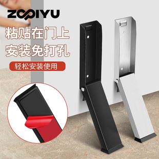 免打孔门阻器脚踩门档不锈钢阻门器防撞防风门顶门吸档门顶门神器