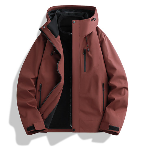 冬季冲锋衣男女三合一保暖两件套