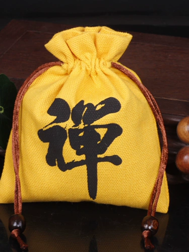 Браслет из грецкого ореха, сумка для хранения, четки из круглых бусин, хлопковый мешочек, небольшая сумка, упаковка, сумка для ювелирных украшений, из хлопка и льна