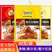 特味浓 奥尔良腌料40克小袋家用炸鸡烤肉烤鸡翅粉料烧烤料调料