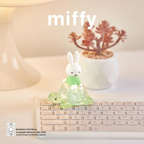 巧克力熊正品Miffy米菲乌龟系列盲盒潮玩装饰生日礼物摆件女