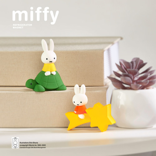Miffy米菲冰箱贴系列盲盒卡通冰箱贴可爱礼物创意摆件磁吸儿童房