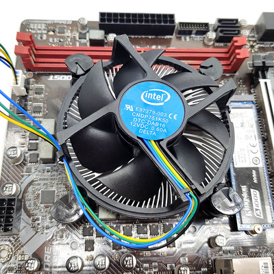 台式电脑intel1150 1151 1155 1200 i3i5英特尔通用cpu静音散热器