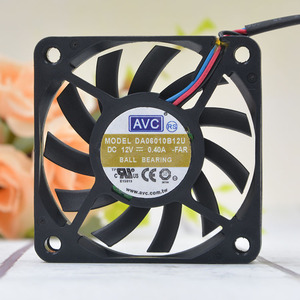 原装 AVC DA06010B12U 6010 6CM 12V 0.40A 电源风扇 CPU风扇