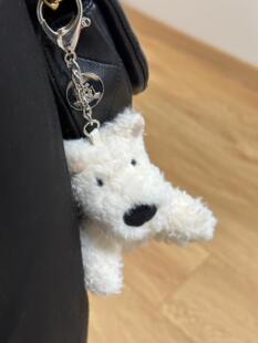 百补英国Jellycat门罗苏格兰梗包包挂饰挂件钥匙扣毛绒生日礼物