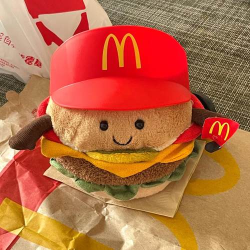 英国jELLYCAT趣味汉堡生日蛋糕