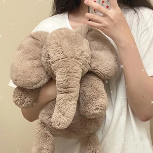 jELLYCAT英国Smudge史玛吉大象趴趴象兔子河马狐狸狗宝宝毛绒玩具