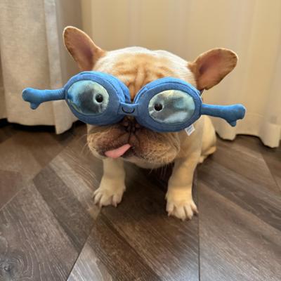 英国jellycat趣味游泳镜毛绒玩具