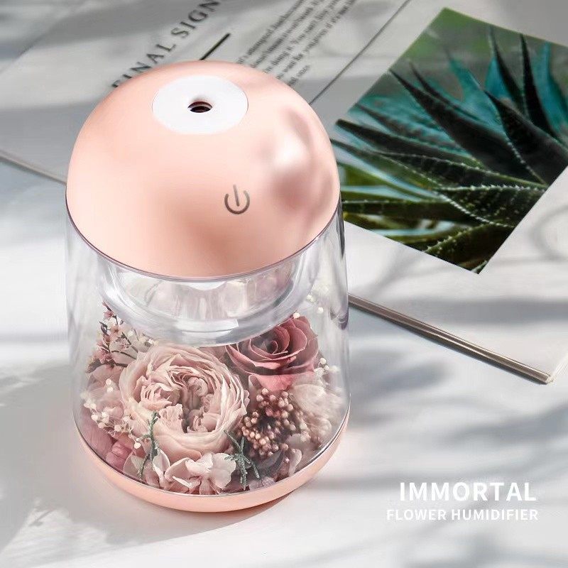 永生花香薰水氧机DIY手工花艺容器家用卧室便携usb加湿器扩香机,3C数码配件,USB加湿器,淘宝优惠券,粉丝福利购,淘宝优惠卷