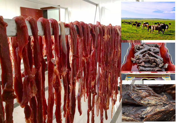 牧场主巴图内蒙草原碳烤牛肉干 软香 解馋零食小吃  500g