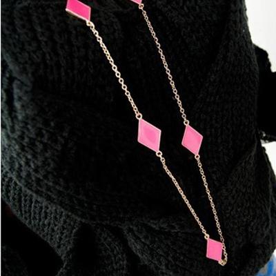 长款配饰项链女百搭毛衣链