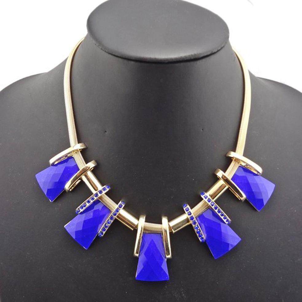 奢华装饰项链配饰锁骨链女夸张毛衣链短款衣服挂件饰品潮百搭韩国