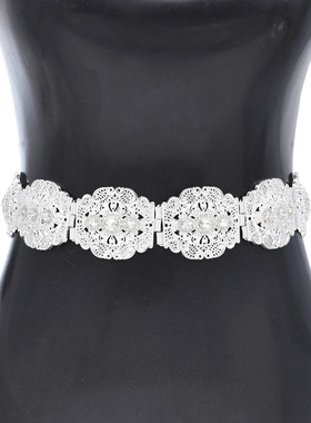 新疆金色腰链民族风腰带