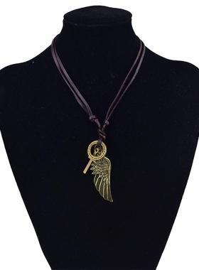 文艺天使之翼时尚简约复古吊坠