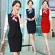 职业套装 女空姐制服 马甲三件套气质银行酒店前台美容师工作服正装