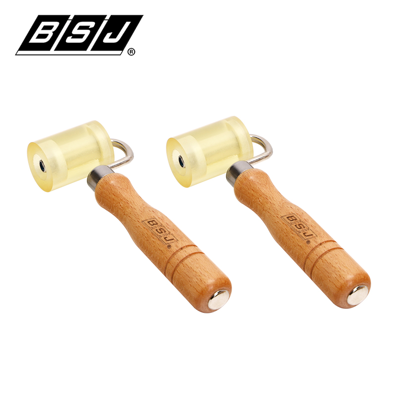 博士佳墙纸壁纸压轮接缝滚轮软平面阳角压辊带轴承贴墙布工具包邮