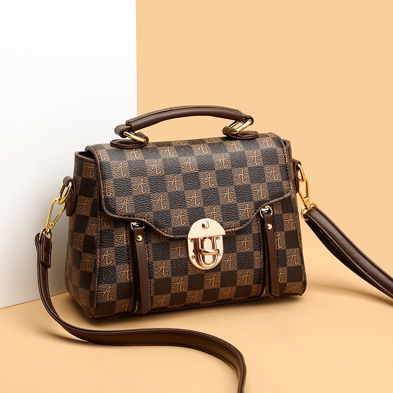 轻奢质感手提包女2025新款时尚大容量小方包高级感百搭单肩斜挎包,箱包皮具/热销女包/男包,时尚帆布包,淘宝优惠券,粉丝福利购,淘宝优惠卷