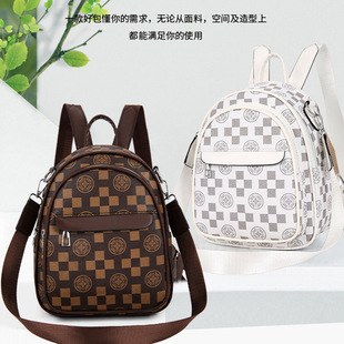 小背包便捷多用斜挎单肩包 简约印花休闲爆款 2025新款 复古时尚