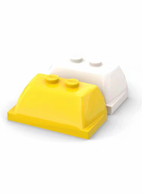 LEGO乐高 零配件 30841 2×4×1 特殊件 白色6310243黄色6300356