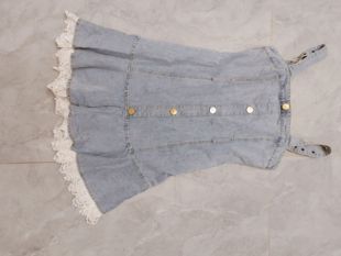 自行配腰带均码 胸82腰围76 不退换 裙长85 背带连衣裙连衣裙