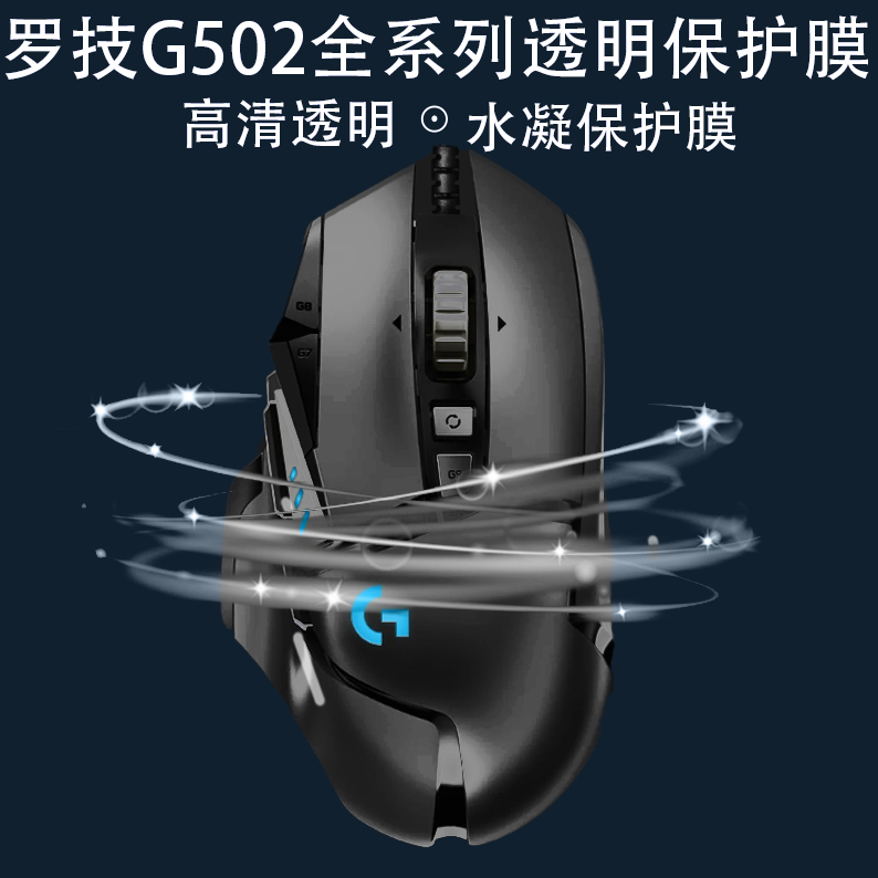 罗技g502全系列防老化水凝膜