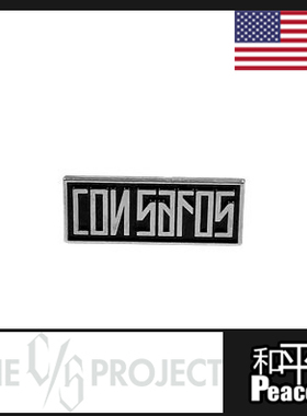 【北京现货】C/S CONSAFOS胸针 匪帮西海岸PIN westcoast官网购回