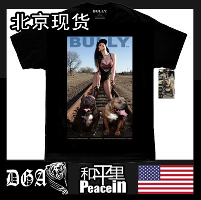 【北京现货】DGA 西海岸chicano tee恶霸犬官方货源墨西哥产BULLY
