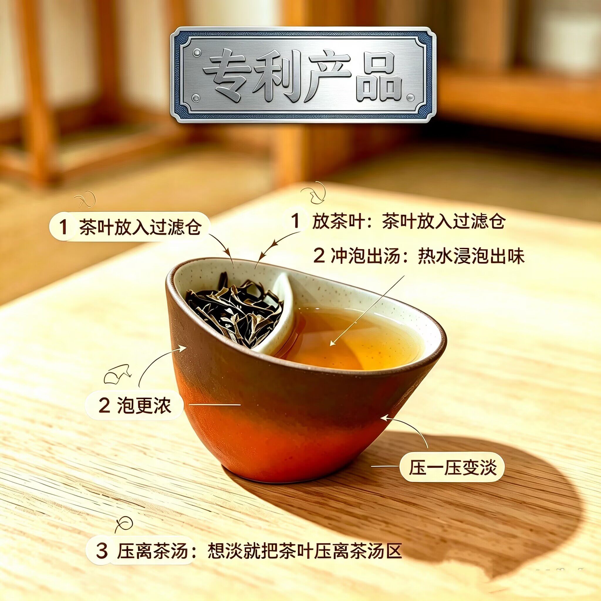 陶瓷耐高温复古茶杯品茗杯泡茶杯