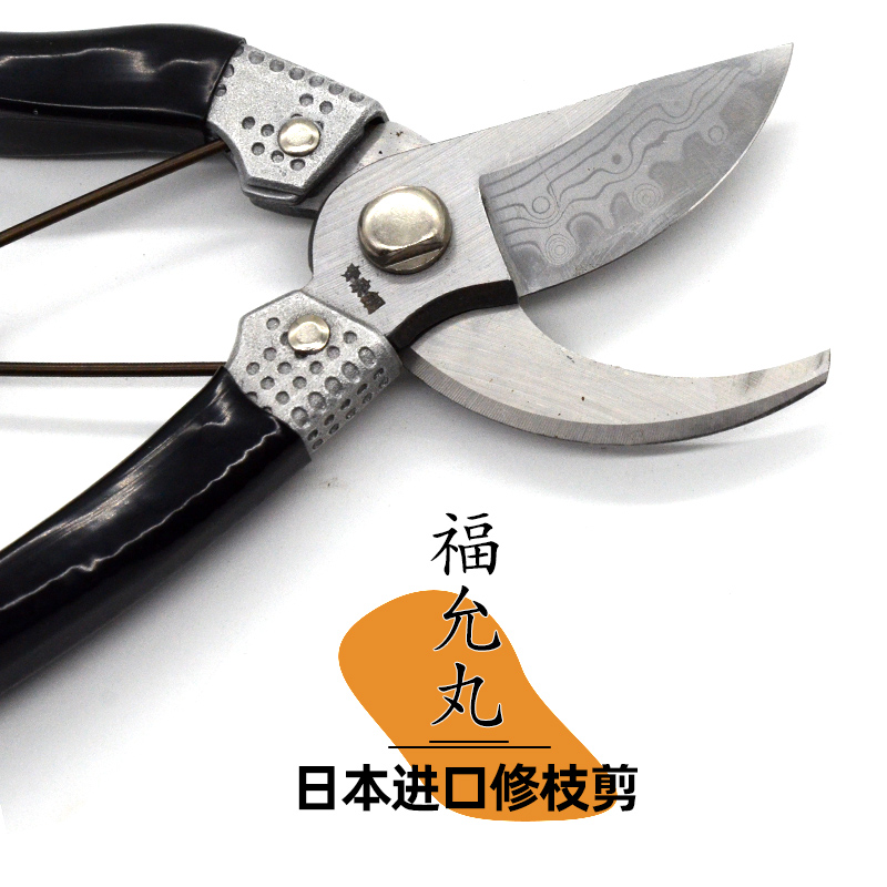 安来钢青纸手工锻造修枝剪福允丸