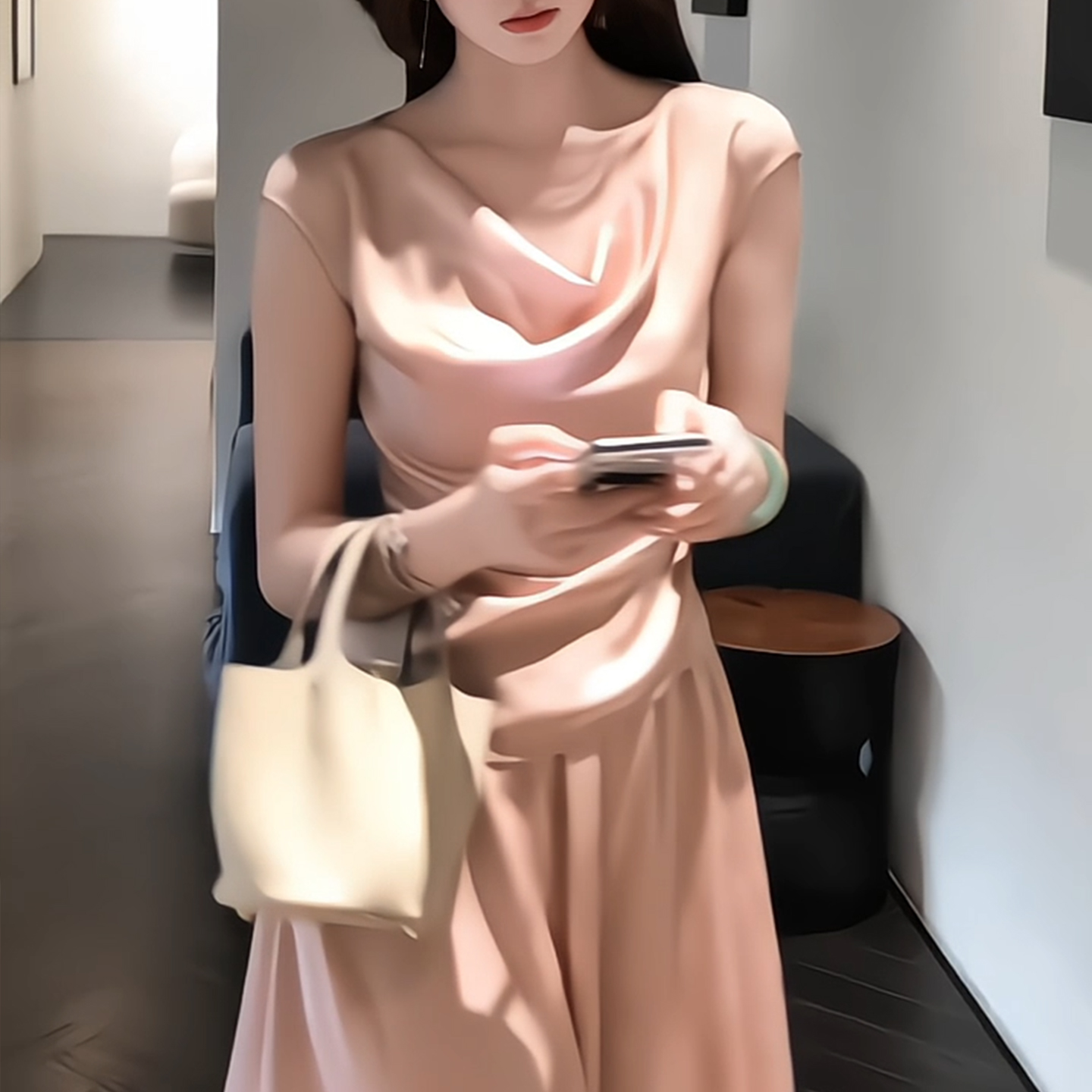 气质高级知性轻熟风小众套装裙