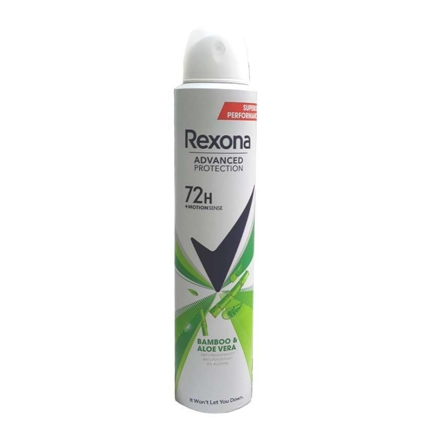Rexona 青竹芦荟止汗喷雾阿根廷版200ml除汗臭持久清爽止汗露清新