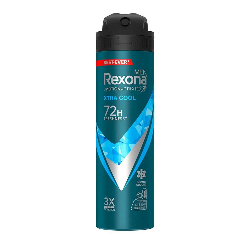 Rexona 蕊娜男士止汗喷雾135毫升极冻冰感喷雾剂香体止汗露温和版