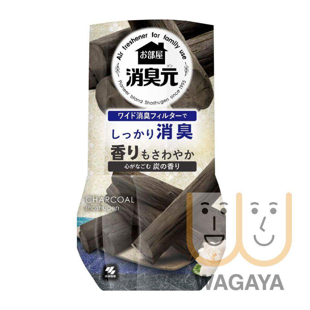 消臭元 室内液体空气清新剂木炭檀香400ml儿童家庭香薰除臭家用版