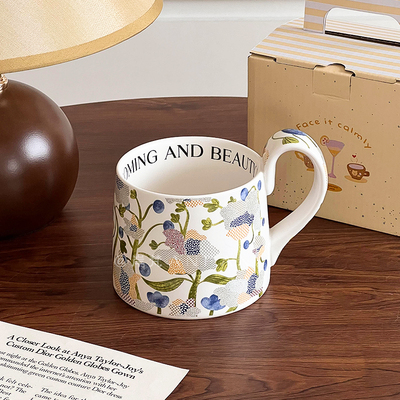 精致特别好看的马克杯陶瓷高级感