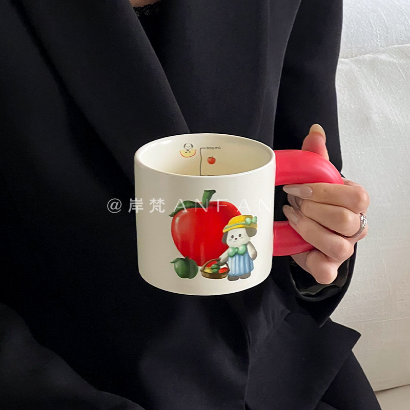 可爱卡通陶瓷杯马克杯