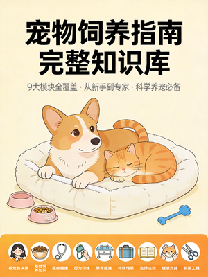 宠物饲养指南，宠物知识库科学养宠养猫养狗高效