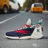 男高低帮专业实战碳板运动鞋 氮科技篮球鞋 112341101 安踏KT9