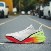 冬春季 安踏马赫6跑步鞋 男专业竞速轻便透气运动鞋 112615583