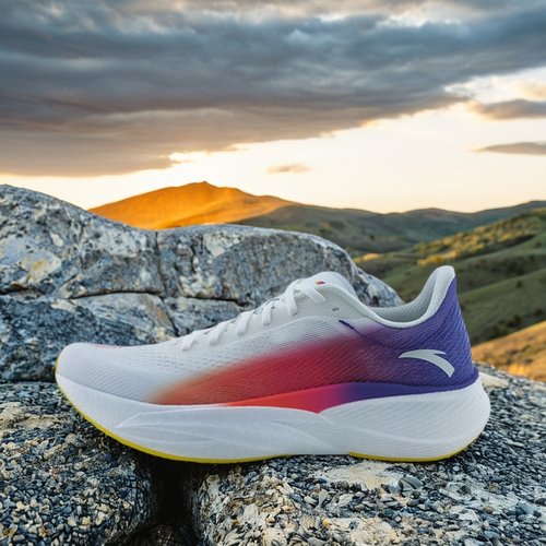 安踏C202氮科技5代男鞋缓震回弹训练竞赛跑鞋112435563S